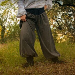 Pantalón medieval bombacho de lino “Aina” | LARP unisex