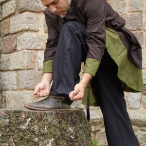Pantalón medieval de lino “Abel” | Hombre LARP