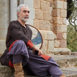 Pantalón vikingo de lino “Sigurd” | LARP y recreación nórdica